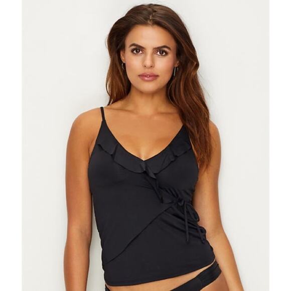 BECCA Color Code Wrap Tankini Top NWT - Picture 1 of 8